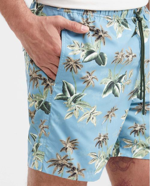 Pantaloneta de Baño Estampada para Hombre
