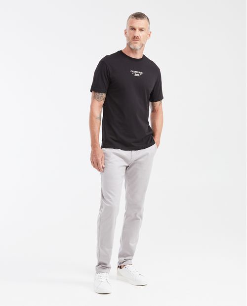 Pantalón Tipo Chino Regular Fit Boot Cut para Hombre