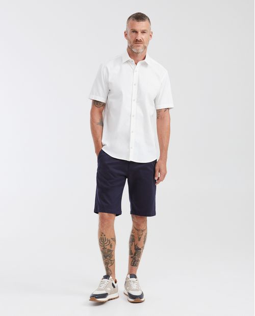 Bermuda Straight Fit para Hombre