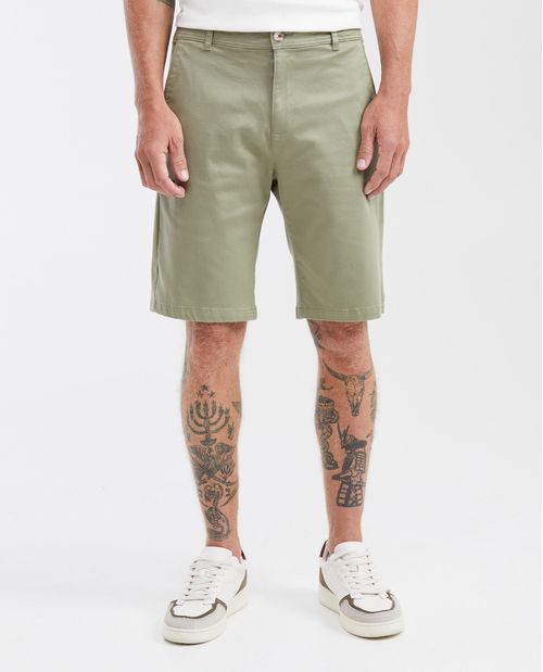 Bermuda Straight Fit para Hombre