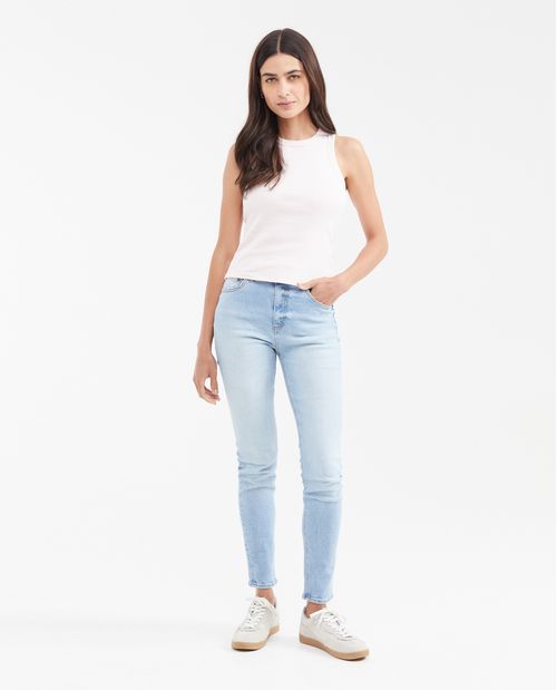 Camiseta Básica Tipo Tank Top para Mujer