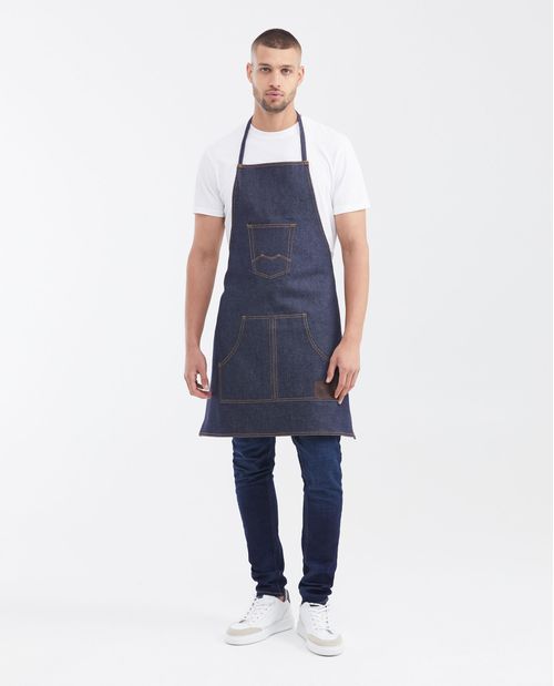 Delantal Adulto Denim Algodón Reciclado Unisex