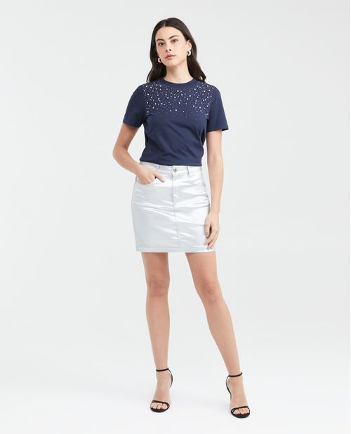 Falda Viscosa Femenina