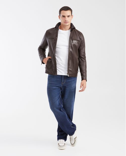 Chaqueta de Hombre en Cuero