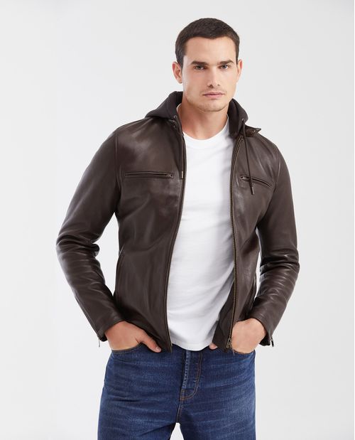 Chaqueta de Hombre en Cuero