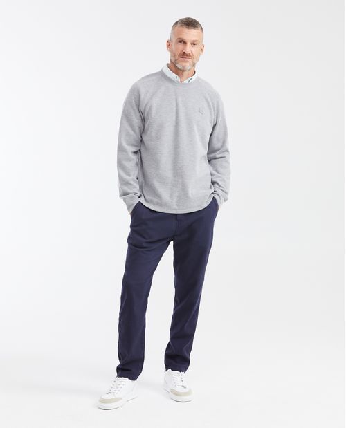 Buzo cerrado con Aplique Bordado para Hombre