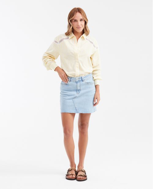 Camisa Manga Larga Femenina