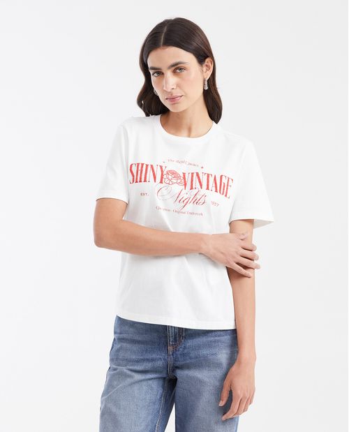 Camiseta Manga Corta para Mujer