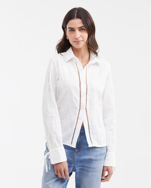 Camisa Manga Larga Femenina