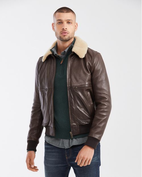 Chaqueta de Hombre en Cuero