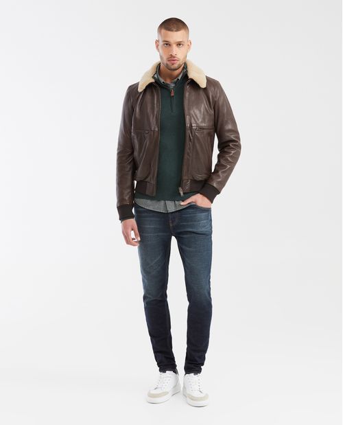 Chaqueta de Hombre en Cuero