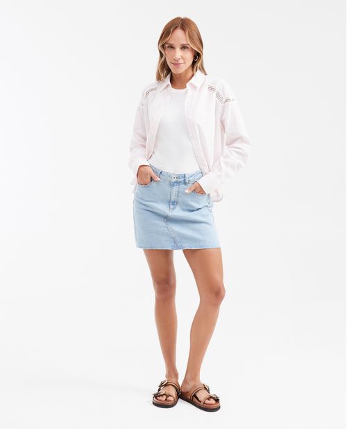 Camisa Manga Larga Femenina