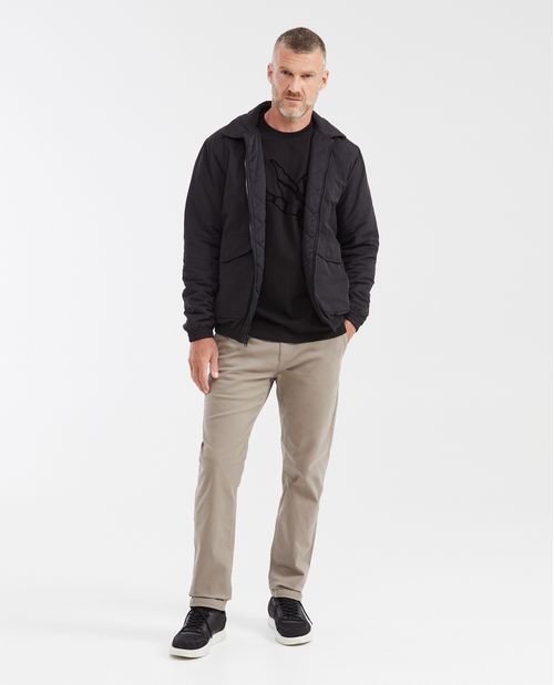 Pantalón Tipo Chino Regular Fit Boot Cut para Hombre