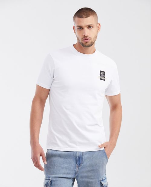 Camiseta Slim Fit en 100% Algodón para Hombre