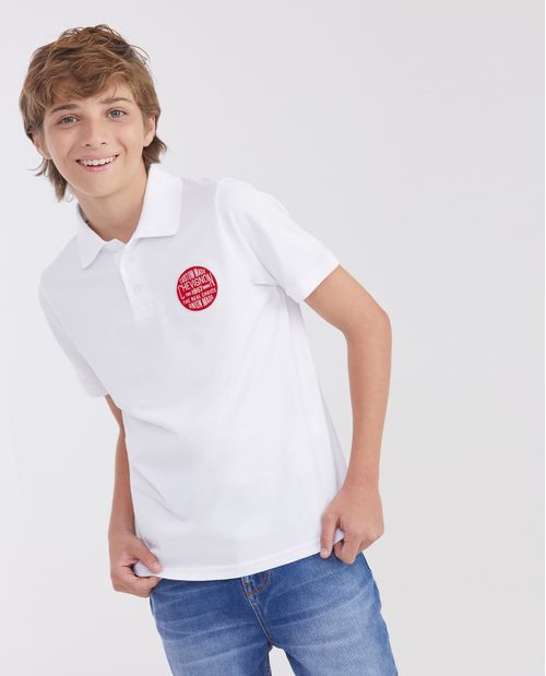 Camiseta Polo Classic Fit para Niño