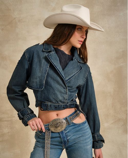 Chaqueta tipo Biker para Mujer