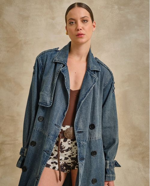 Abrigo Trench para mujer