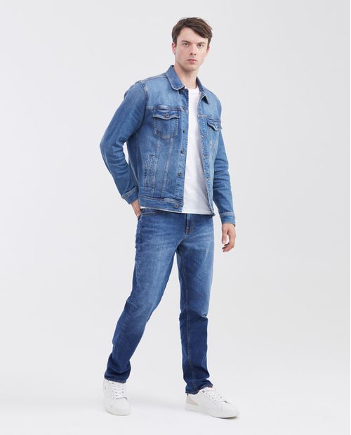 Chaqueta Trucker Algodón Masculino