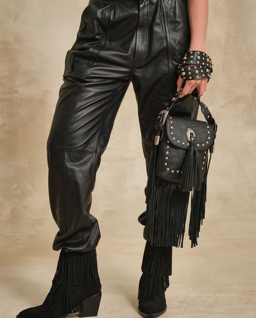 Pantalón Tiro Alto Bota Relaxed para Mujer