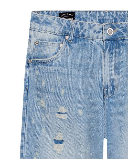 Jean Straight Fit Bota Recta para Mujer