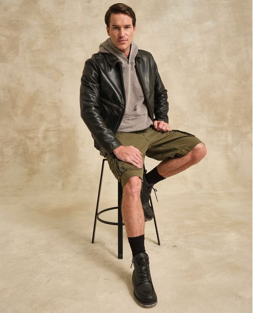 Bermuda tipo Cargo Preteñida para Hombre