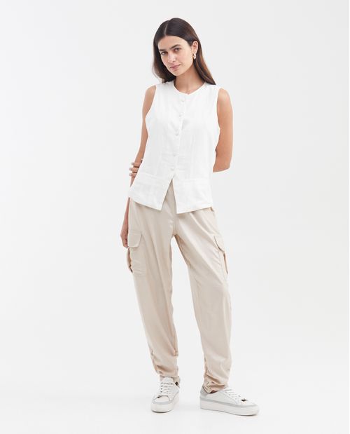 FLOWY SHINY PANT