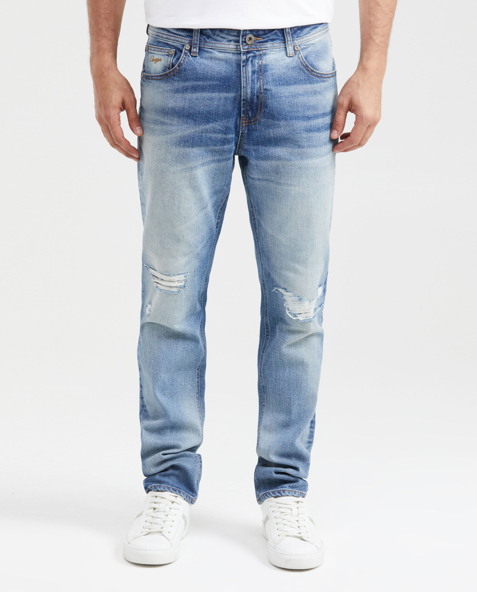 Straight Fit Jeans Bota Recta para Hombre Chevignon