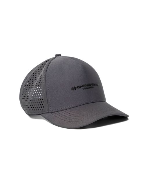 Gorra unisex 5 cascos deportiva con ventilación, poliéster, estampado frontal