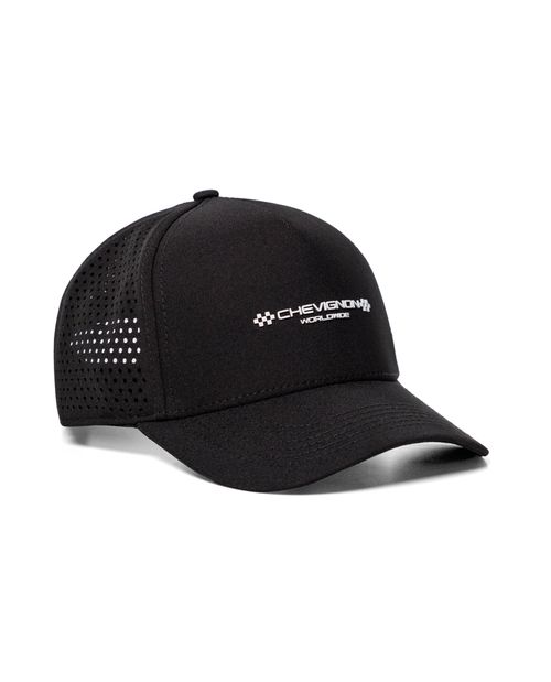 Gorra unisex 5 cascos deportiva con ventilación, poliéster, estampado frontal