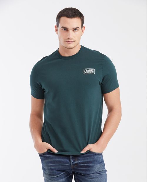 Camiseta Classic Fit Estampada para Hombre