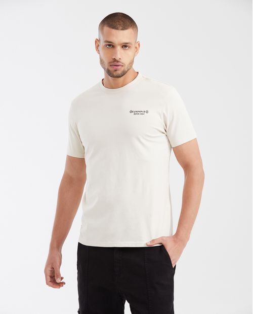 Camiseta Slim Fit Estampada para Hombre