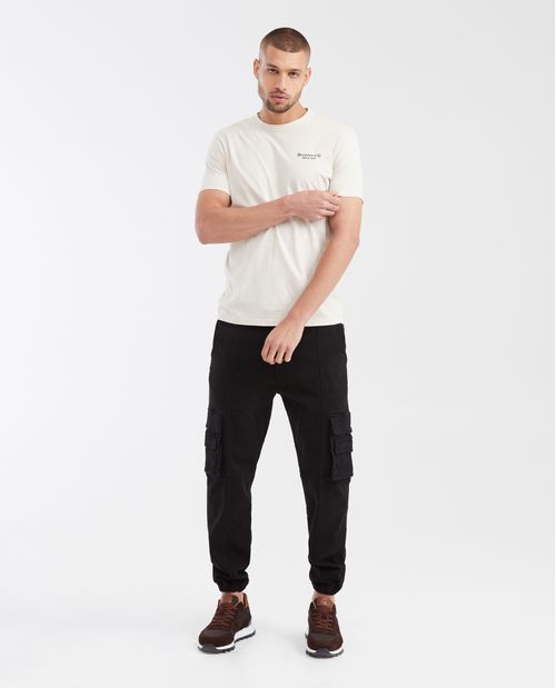 Camiseta Slim Fit Estampada para Hombre