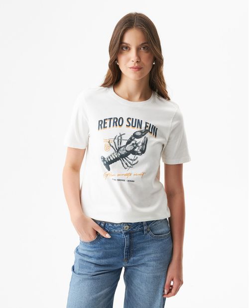 Camiseta Manga Corta para Mujer