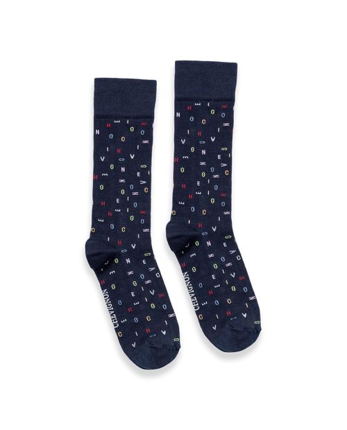 Medias con Diseños Gráficos para Hombre