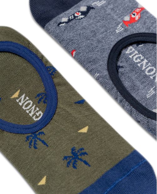 Bipack de Medias Invisibles para Hombre