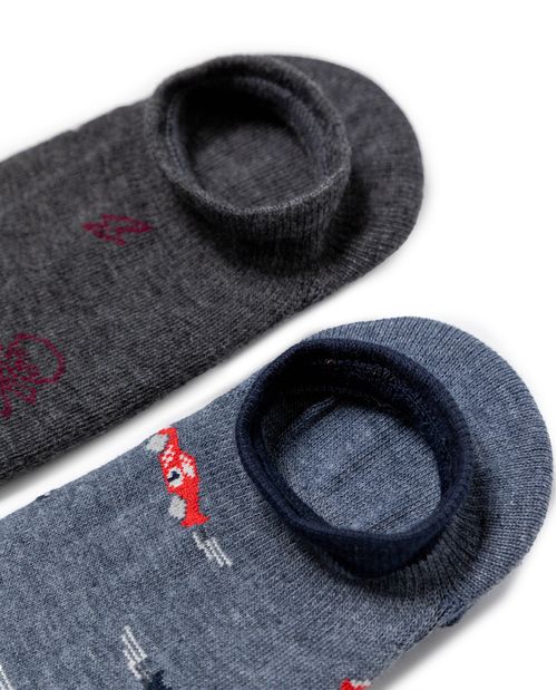 Bipack de Medias Invisibles para Hombre