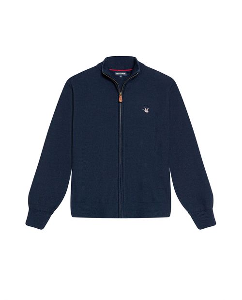 Chaqueta en Tejido Piqué para Hombre