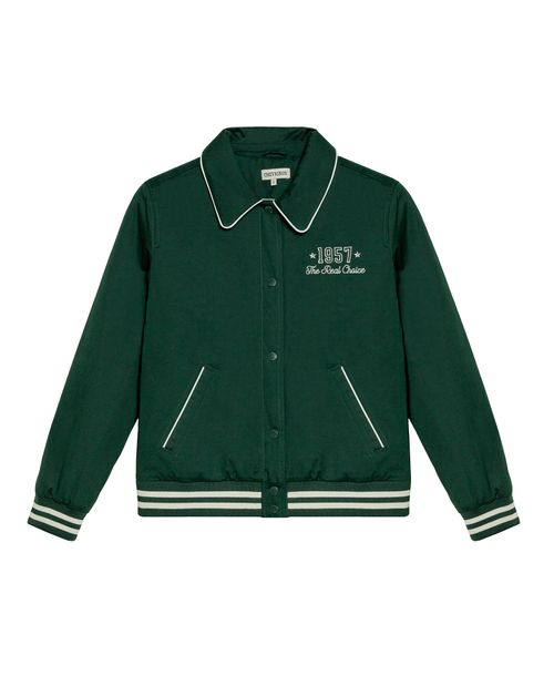 Chaqueta Bomber Varsity para Mujer