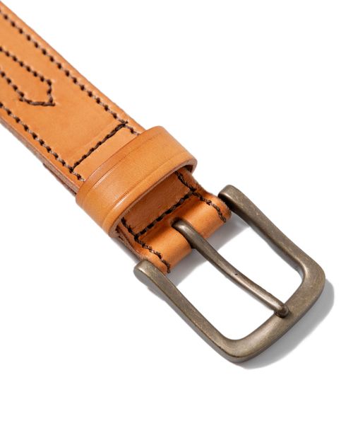 Correa de Cuero de Talabartería 100% Piel Vacuno para Hombre