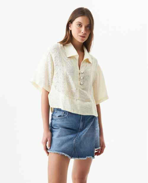 Camisa Silueta Amplia para Mujer