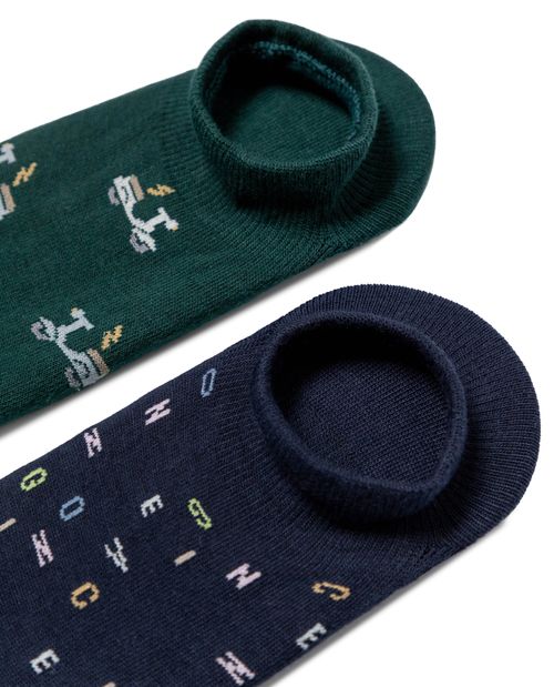 Bipack de Medias Invisibles para Hombre