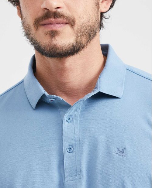 Men's Polos - MANGA CORTA - ALGODÓN & ELASTANO - MASCULINO