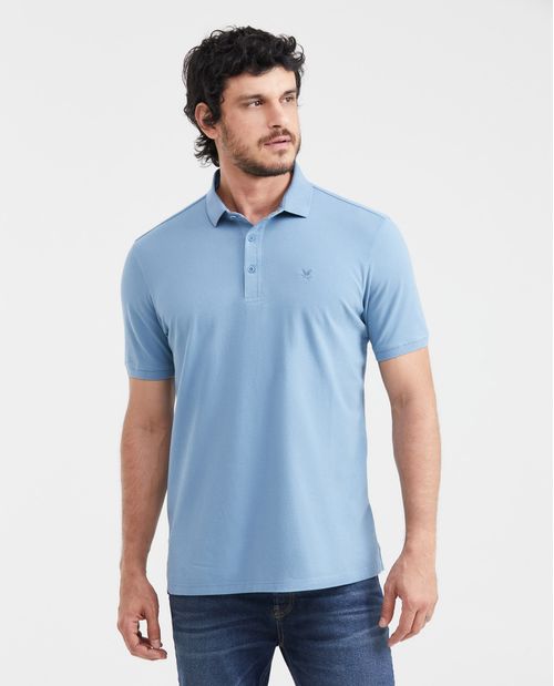 Men's Polos - MANGA CORTA - ALGODÓN & ELASTANO - MASCULINO