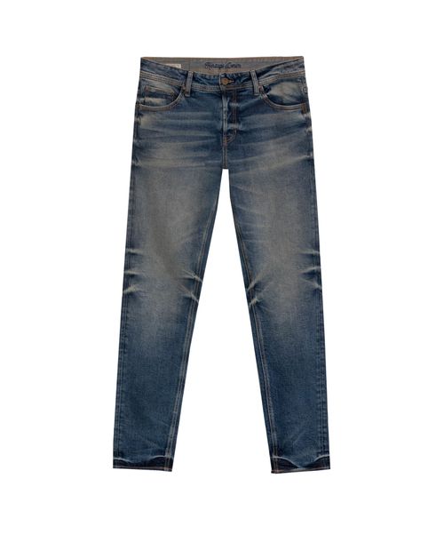 Jean Rider Heritage Skinny Fit Tiro Bajo para Hombre en Algodón y Poliéster, Prestigio