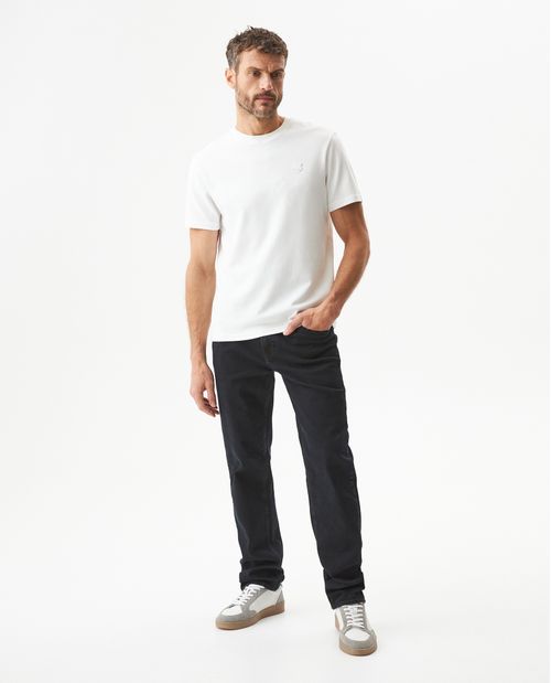 Jean Morrison Slim Fit Tiro Medio para Hombre en Algodón, Deriva
