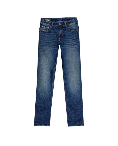 Jean Cosmo Tiro Alto para Mujer en Algodón Reciclado y Algodón, Elegante