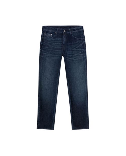 Jean Revenge Relaxed Fit Tiro Alto para Hombre en Algodón, Puerto