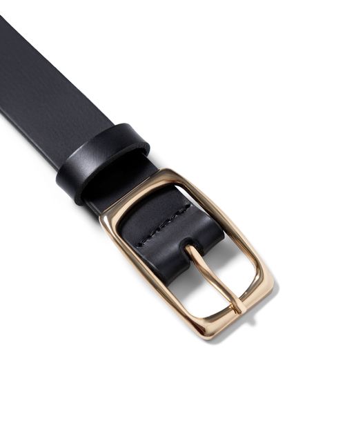 Cinturón Delgado en Cuero para Mujer