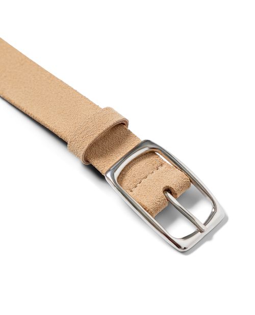 Cinturón Delgado en Cuero para Mujer