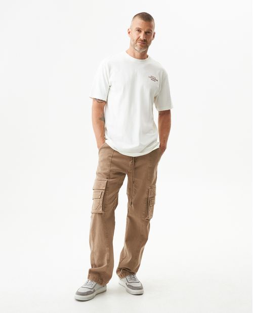 Camiseta Manga Corta para Hombre en Algodón, Maritima